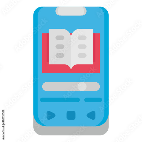 ebook flat icon
