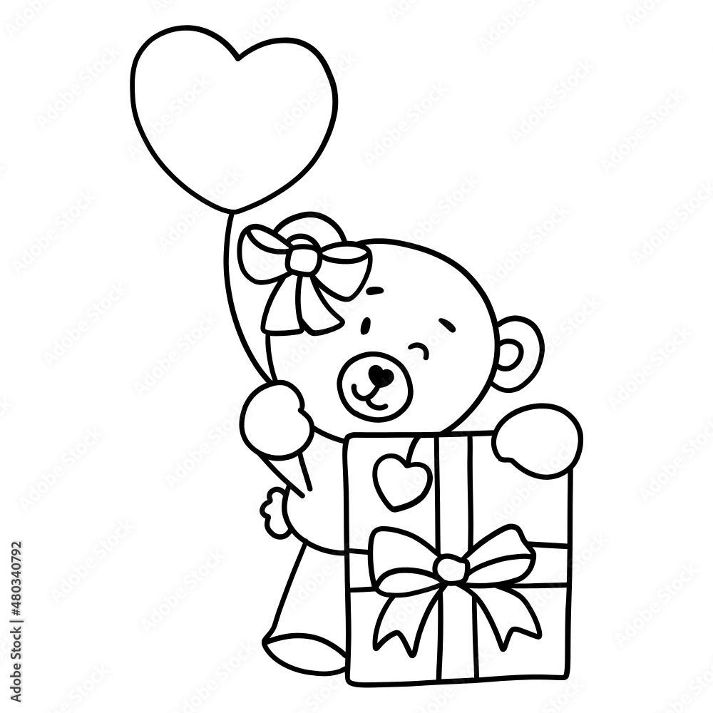 valentine-teddy-bear outline design-SVG illustration for web, wedsite, application, presentation, Graphics design, branding, etc. valentine-teddy-bear outline design-SVG illustration for web, wedsite, application, presentation, Graphics design, branding, etc.
