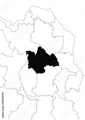 Wallpaper Mural Kalasin Province Thailand map asia Torontodigital.ca