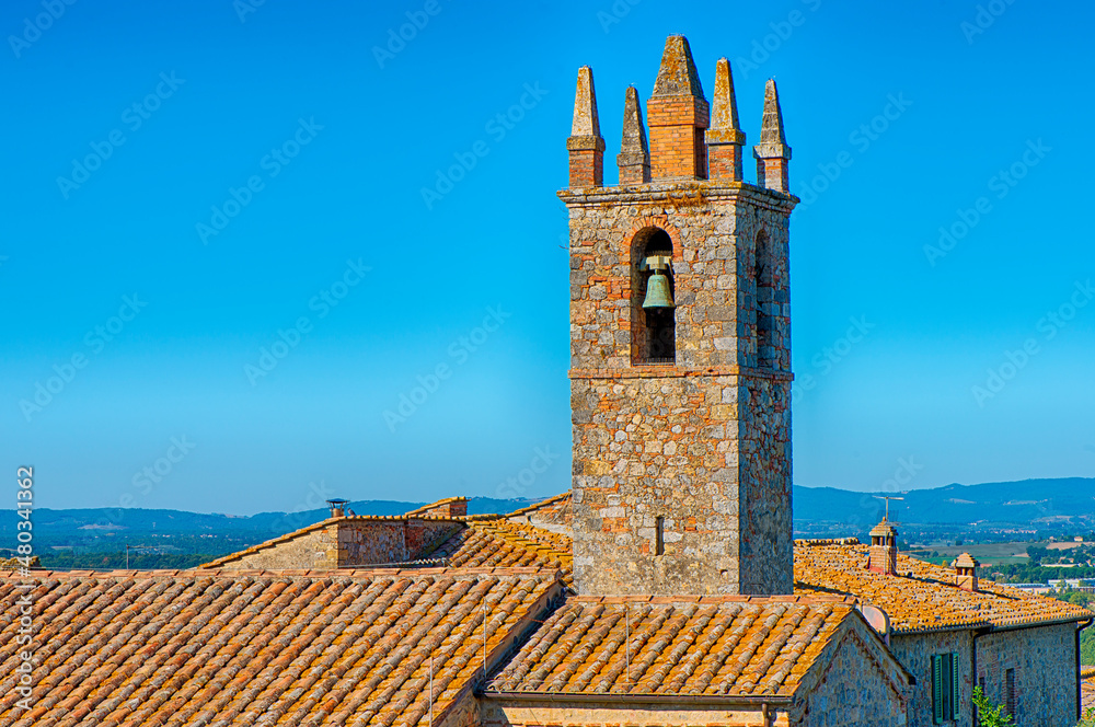 Castello di Monteriggioni in der Toskana