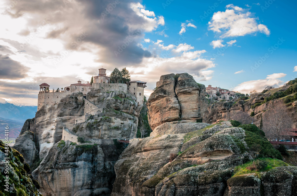 Meteora is one of the most impressive landmarks of Greece  located on the northern side of Greece in short distance from Trikala and Kalambaka.