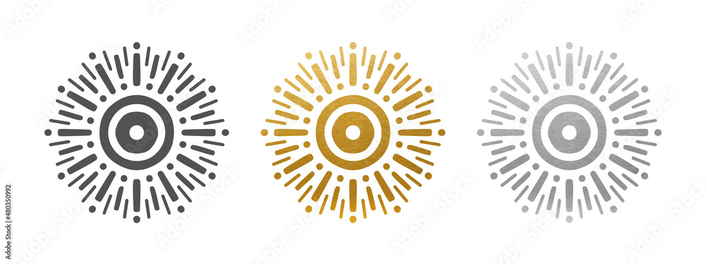 Beautiful Mandala Ornament - Vector Set Beautiful Mandala Ornament - Vector Set
