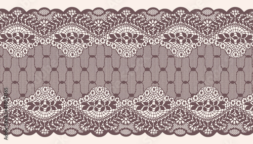 Wide Luxury  Mesh Embroidered  Lace Trim