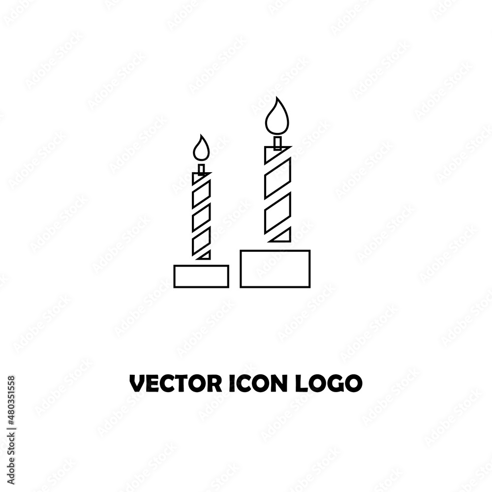 Decoration vector icon logo illustration