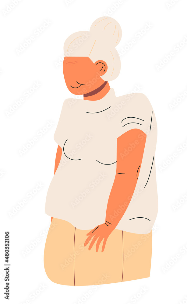 Happy senior vector. OK sign, super symbol. Good luck, good mind, smiling Happy senior vector. OK sign, super symbol. Good luck, good mind, smiling
