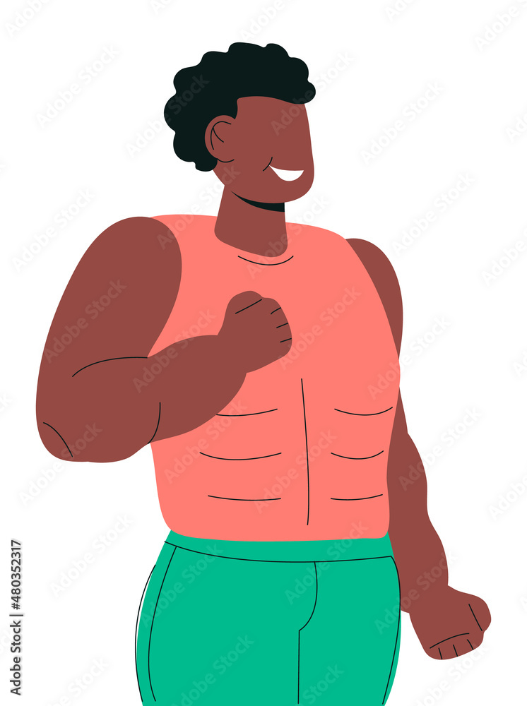 Fototapeta premium Happy vector. OK sign, super symbol. Good luck, good mind