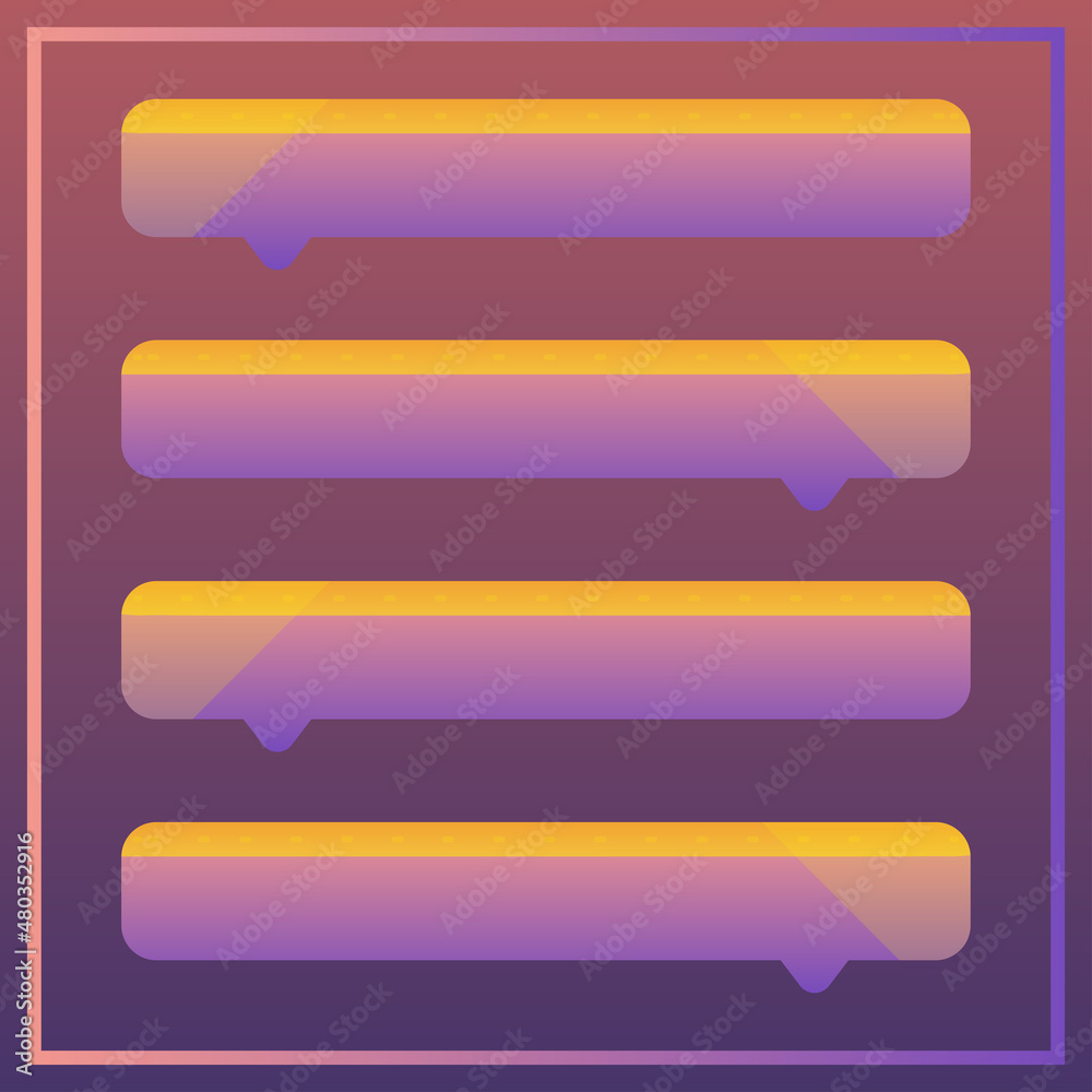 set of blank white speech bubble in flat design set of blank white speech bubble in flat design