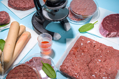 Lab grown meat alternatives photo