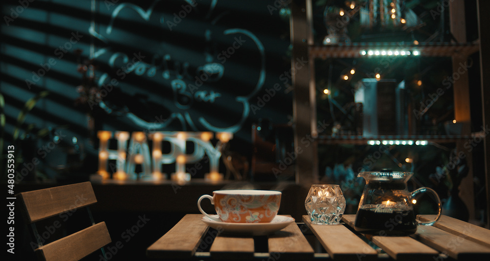Obraz premium drip coffee