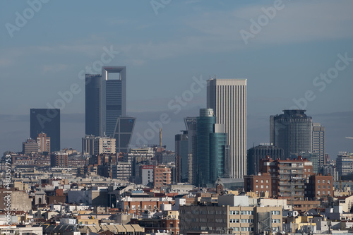 Madrid skyline © jjverdu
