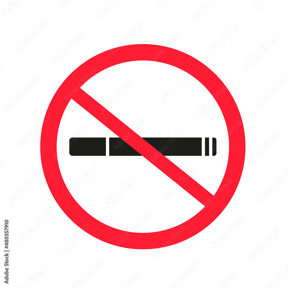 Cigarette. Cigarettes. Smoking is prohibited. Smoking is allowed. Icons. Cigarette. Cigarettes. Smoking is prohibited. Smoking is allowed. Icons.