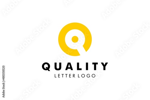 Letter Q Logo : Suitable for Company Theme, Technology Theme, Initial Theme, Infographics and Other Graphic Related Assets.