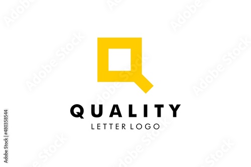 Letter Q Logo : Suitable for Company Theme, Technology Theme, Initial Theme, Infographics and Other Graphic Related Assets.