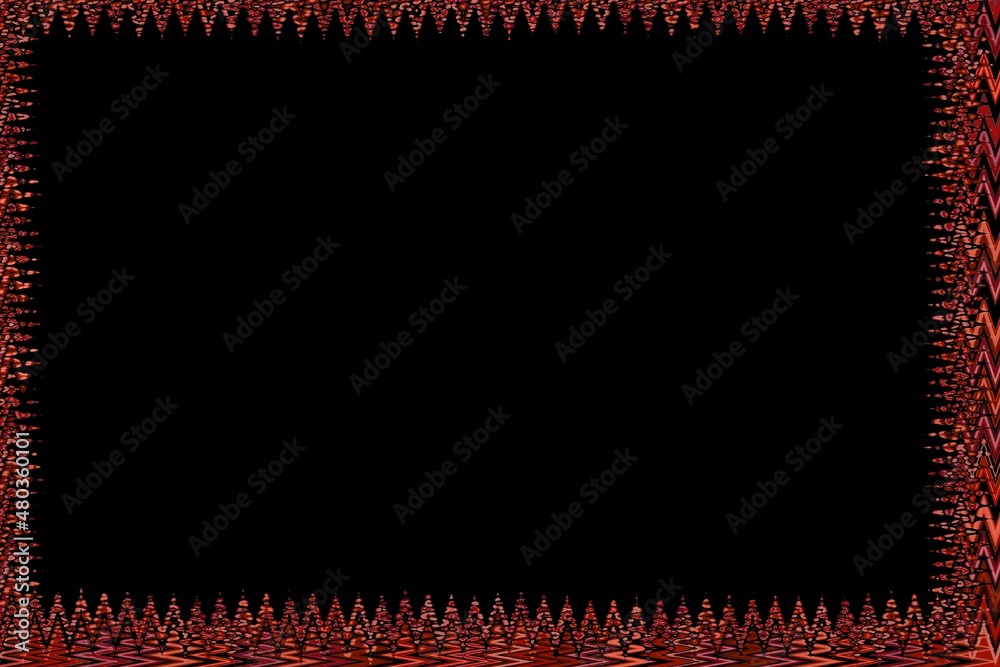 3d render illustration, Amazing picture of red frame for Valentine 3d render illustration, Amazing picture of red frame for Valentine