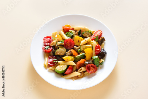 Ratatouille pasta salad