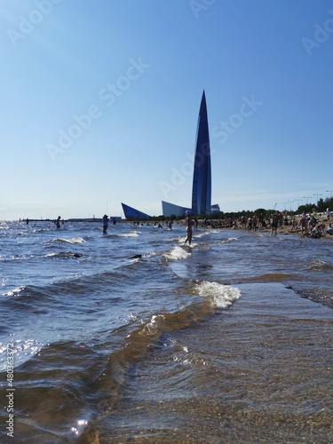 sailboat on the sea