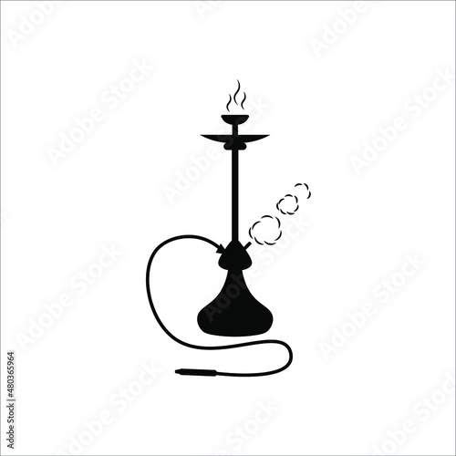 hookah icon, vector, symbol illustration
