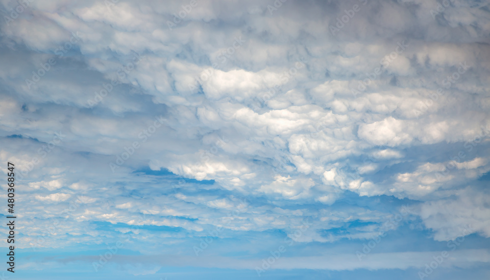 Dramatic panoramic skyscape with dark stormy clouds Dramatic panoramic skyscape with dark stormy clouds