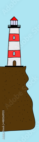 Faro arroccato