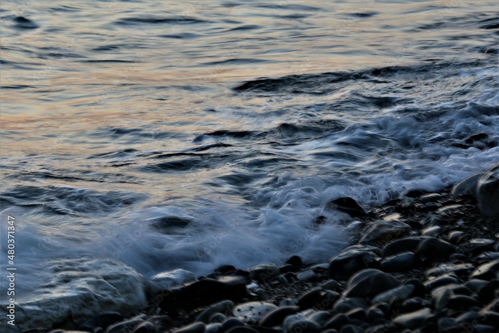 waves on the beach waves on the beach