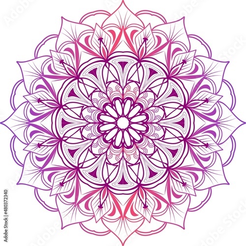 Meditation Mandala On Islamic Circles Vintage Flowers Abstract Unique Pattern With Wedding Card Background Design png classic images