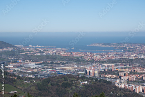 desembocadura del Nervión en Bilbao