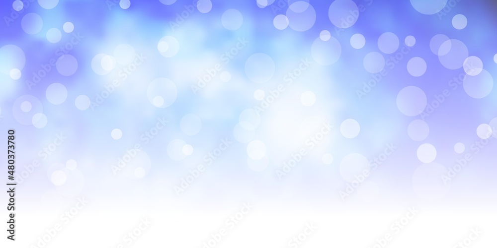Light BLUE vector layout with circles. Illustration with set of shining colorful abstract spheres. Pattern for websites, landing pages. Light BLUE vector layout with circles. Illustration with set of shining colorful abstract spheres. Pattern for websites, landing pages.