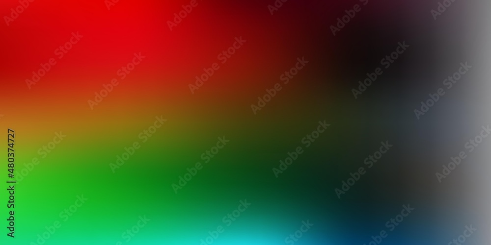 Dark multicolor vector blur layout.