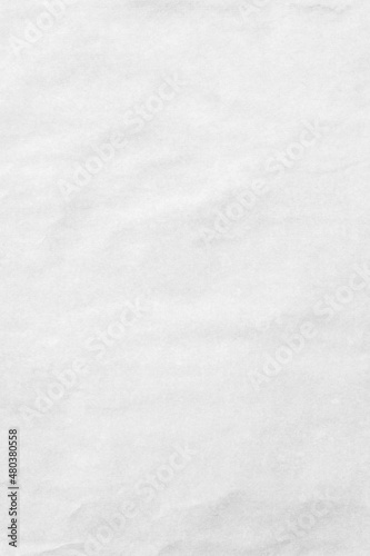 Kraft white crumpled macro background paper texture