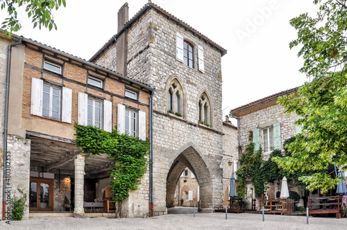 The town of Monflanquin is one of the most beautiful villages in France, the so-called 'Les Plus Beaux Villages de France'.