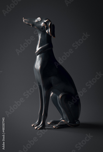 Tableau sur toile Greyhound Sculpture Pose