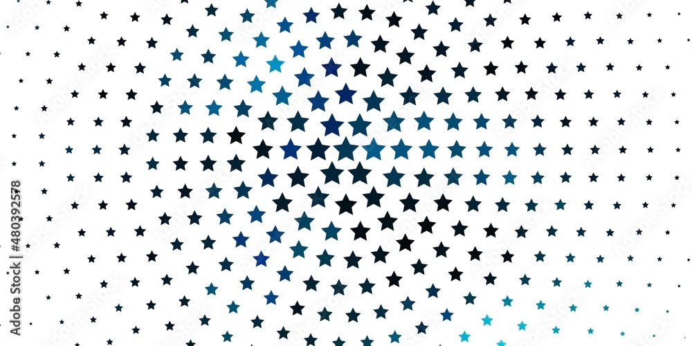Light Blue, Green vector layout with bright stars. Light Blue, Green vector layout with bright stars.