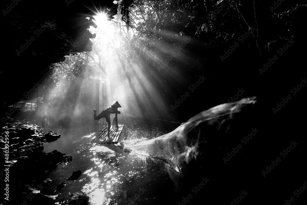 Obraz premium Fisher Man 