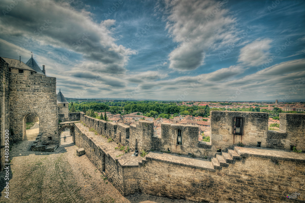 Obraz premium Carcassonne - cité médiévale