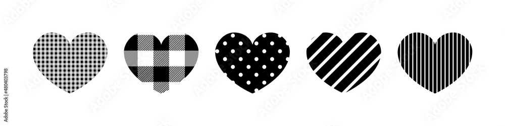 Heart vector symbol. Vector illustration Heart vector symbol. Vector illustration