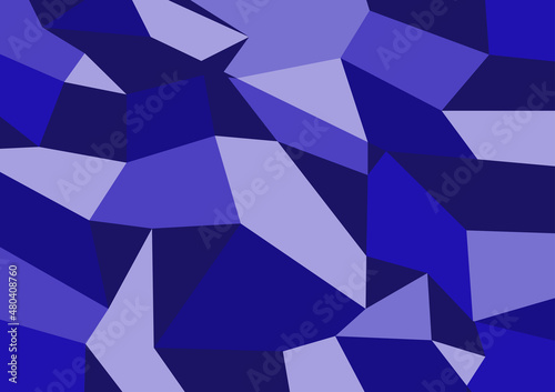 Blue and Purple vector triangle polygon background design. Background of geometric shapes.