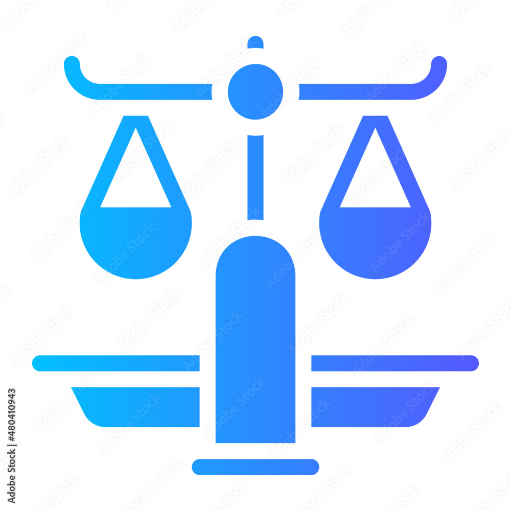 justice gradient icon justice gradient icon