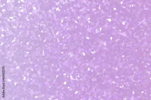 Delicate, soft, blurred mosaic crystal geometric shape texture background gradient pastel magenta lilac purple white color.