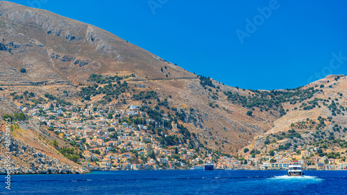 Symi Greek Island Approach