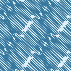 Sierkussen Schilder en tekenlijnen patronen Handgetekende krabbels in camouflage stijl  © smth.design