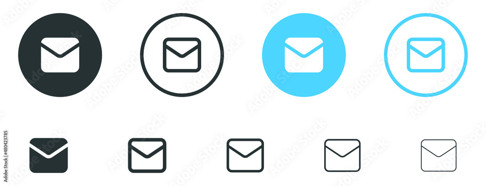 mail envelope icon, message icon, email symbol in filled, thin line, outline and stroke style for apps and website
mail envelope icon, message icon, email symbol in filled, thin line, outline and stroke style for apps and website