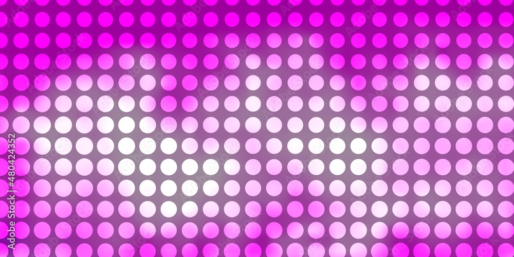 Light Pink vector background with circles. Light Pink vector background with circles.
