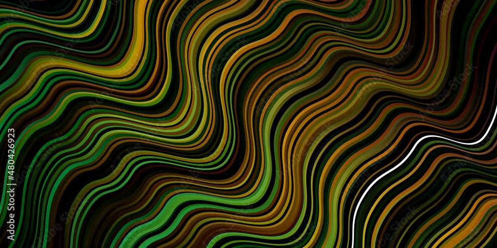 Light Blue, Green vector texture with wry lines. Light Blue, Green vector texture with wry lines.