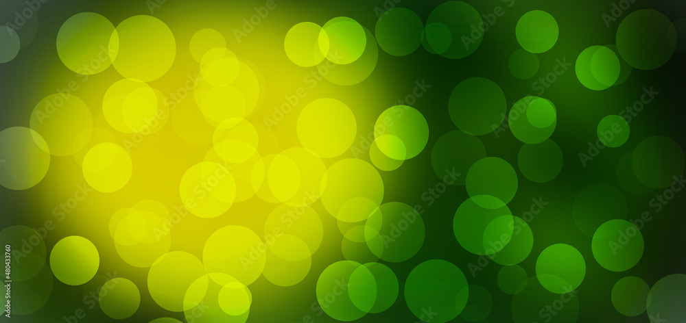 Obraz premium abstract green background bokeh