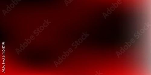 Dark red vector blur background.