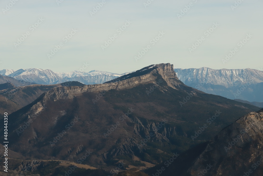 montagnes des Basses Alpes