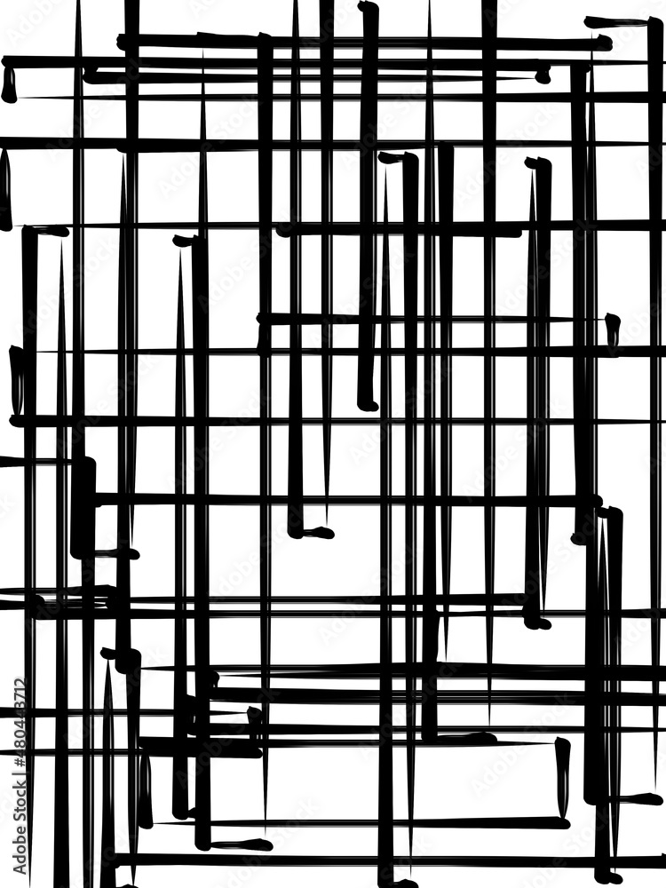 Illustration, graphic background and frame in black and white. Illustration, graphic background and frame in black and white.
