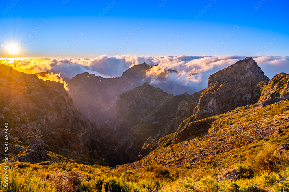 Madeira Mountains view