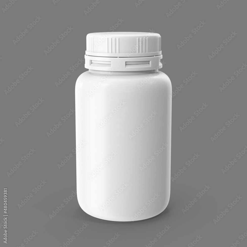 3d rendering mock up plastic container 3d rendering mock up plastic container
