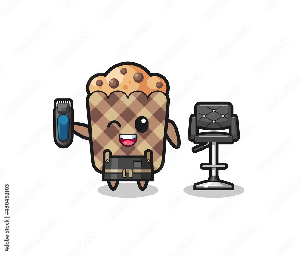 muffin barbershop is holding a trimer muffin barbershop is holding a trimer